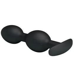 Pretty Love Double Heavy Balls Silicone Butt Plug 12.5 x 3.3 cm